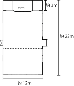 第１・２会議室図面