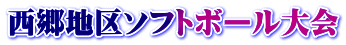 西郷地区ソフトボール大会